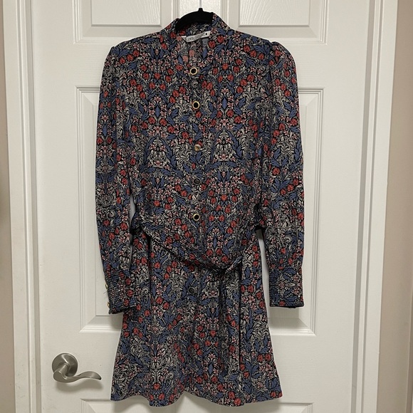 NWOT ZARA BELTED MINI DRESS - Picture 3 of 7